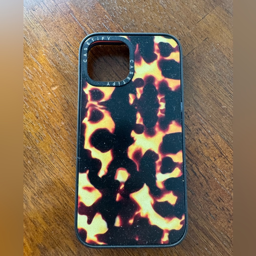 Casetify Cheetah Print 13 Mini Phone Case